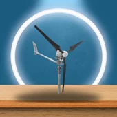 İstaBreeze 1500 W 24 V Korumalı Rüzgar Türbini + Hibrit Şarj Kontrol Cihazı thumbnail 7