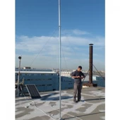 İstaBreeze Direk Seti 4 metre - Rüzgar Türbini için 40 kg taşıma kapasiteli thumbnail 1