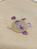 Ametist Taşı Oval Kesim (Ortalama 0.70 karat) (55618) thumbnail 3