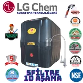 LG Chem COOL SİYAH MONTAJ DAHİL 8 LİTRE 5 FİLTRE 10 AŞAMA SU ARITMA CİHAZI thumbnail 1