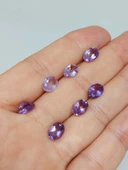Ametist Taşı Oval Kesim (Ortalama 1-1.25 karat) (55616) thumbnail 2