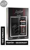 Jagler Black Erkek Parfüm Seti 90 ml EDT + 150 ml Deodorant - 1