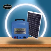 Alpex Elektrikli Çit Cihazı 25000 Volt Aç Kapa Model Panelli Set - 1