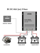 Havensis Tek Yönlü DC DC Convertör Alternatörden Akü Şarj Cihazı thumbnail 3