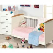 Mora Mia Bella Casa Luxury Bebe Battaniye 80X110 Mavi - 1