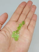 Peridot (Zebercet) Taşı Otantik Doğal Kesim (Ortalama 3 karat) (55630) thumbnail 4