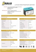 Orbus 12.8 Volt 100 Amper Lityum Lifepo4 Akü - 2