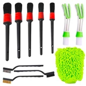 Zhltools 11 Parça Araç Detaylı Temizlik Seti Fırçaları - 1