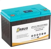 Orbus 12.8 Volt 100 Amper Lityum Lifepo4 Akü - 1