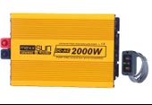 Mexxsun 12V Volt 2000W Watt Tam Sinüs Şarjlı Ekranlı Inverter thumbnail 1