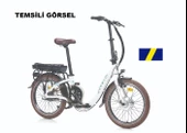 20J CORELLİ NICLA KATLANIR ELEKTRİKLİ BİSİKLET - KOYU MAVİ - 1