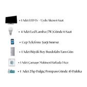 Büyük Bağ Evi Solar Paketi 550w Güneş Paneli 5.5kw İnverter 200ah Jel Akü thumbnail 5