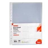 Noki Poşet Dosya Eco A4 100 lü 10 Paket - 1