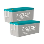 2700 Watt  Çamaşır Makinesi Solar Paketi 550w Güneş Paneli 2.7kw İnverter 200ah Jel Akü - 2