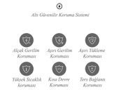 Alpex 1500 Watt 12 Volt Ups (Şebeke Şarjlı) Modifiye Sinüs İnverter thumbnail 4