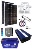 Karavan Solar Paket Sistem 1000W İnverter 150Ah Jel Akü thumbnail 2
