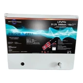 Prismacell Lifepo4 105ah 51.2 Volt Prizmatik Smart Bluetooth 5400 Watt Akü TURBO CHARGING Solar Akü - 1