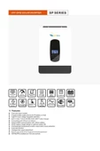 URETECH 2.2KVA 1.8KW 1800 Watt Tam Sinüs Akıllı 80A H.V. MPPT 55-450V İnverter 12V-220Vac 1kva 1kw İnvertör - 2