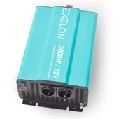 Exelon Tam Sinüs 3000w 12v İnverter - 1