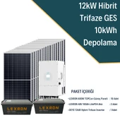 12KW TRİFAZE HİBRİT SİSTEM 2 - 1