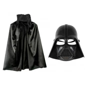 Çocuk Boy Darth Vader Maskesi ve Pelerin Seti - 1