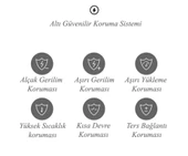 Alpex 500 Watt 12 Volt UPS (Şebeke Şarjlı) Tam Sinüs İnverter thumbnail 3