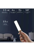 MAS ELEKTRO babikamium Şarjlı Kablosuz Sensörlü Led Aplik Şarjlı Harekete Duyarlı Dokoratif Duvar Lambası - 3
