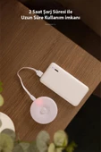 MAS ELEKTRO Mbois Usb Şarjlı Akıllı Hareket Sensörlü Kablosuz Spot Led Lamba Sarı Işık 1 Adet - 5
