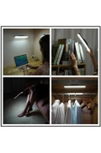 MAS ELEKTRO GARRA Mıknatıslı Şarjlı Led Işık Micro Usb Şarjlı Kablosuz Led Lamba 3 Farklı Işık Cata Martı Led Aplik - 2