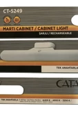 MAS ELEKTRO Cata CT-5249 3W Beyaz-Günışığı-Sarı Işık (3 Farklı Renk Modu) Şarjlı Mıktanıslı Işık (2 Adet) - 3