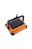 MAS ELEKTRO Cata Noas Güneş Enerjili Solar 200w Watt Led Projektör Taşınabilir Sarı Beyaz Ve Çakar Işık Lamba - 6