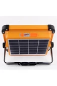 MAS ELEKTRO Cata Noas Güneş Enerjili Solar 200w Watt Led Projektör Taşınabilir Sarı Beyaz Ve Çakar Işık Lamba - 2