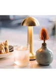 MAS ELEKTRO Cata 3 Renk Yanma Modlu Gold Renk Masa Lambası Ct-8430 thumbnail 1