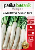 500 Adet Japon Turp Tohumu - 2