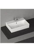 İsvea Isvea Sistema Z Frame Dolap Uyumlu Tezgah Üstü Lavabo 60 Cm Beyaz 10Sf50060 - 1