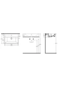 İsvea Isvea Sistema Z Frame Dolap Uyumlu Tezgah Üstü Lavabo 60 Cm Beyaz 10Sf50060 - 3