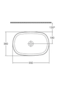İsvea Isvea Infinity Tezgah Üzeri Lavabo 55Cm Antrasit - 2