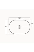 İsvea Isvea Infinity Tezgah Üstü Lavabo 55 Cm - 2