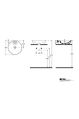 İsvea Sistemay Soft Tezgahüstü Lavabo 45 Cm Vizon - 2