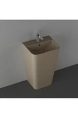 İsvea Isvea Sott'Aqua 50 Cm Monoblok Lavabo - Vizon thumbnail 1