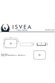 İsvea Isvea Infinity 50 Cm Tezgahüstü Lavabo-Vizon - 2