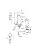 İdeal Standard Joy Lavabo Bataryası 5L/Dk Fırçalanmış Altın Sifon Kumandalı - 5
