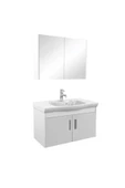 Ece Banyo Beyaz Gama 90 Cm Banyo Dolabı - 2