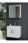 Ece Banyo Gama 65 Cm Banyo Dolabı - Beyaz - 1
