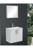 Ece Banyo Slim Smart 60X35 Cm Beyaz Banyo Dolabı - 1