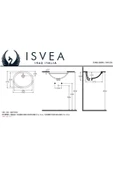 İsvea Isvea Soluzione Tezgah Altı Lavabo 46 Cm - 2