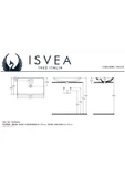 İsvea Isvea Sistemay Clear S&S 65 Cm Tezgahüstü Lavabo – Mint (Yeşil) - 2