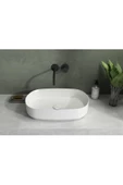 İsvea Isvea İnfinity Tezgah Üstü Lavabo 55 Cm Beyaz 10Nf65055 - 1