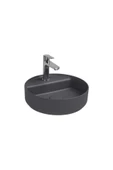 İsvea Isvea Infinity Batarya Delikli Tezgah Üzeri Lavabo 42Cm Antrasit - 1