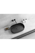 İsvea Infinity 55 Cm Tezgahüstü Antrasit Lavabo - 2